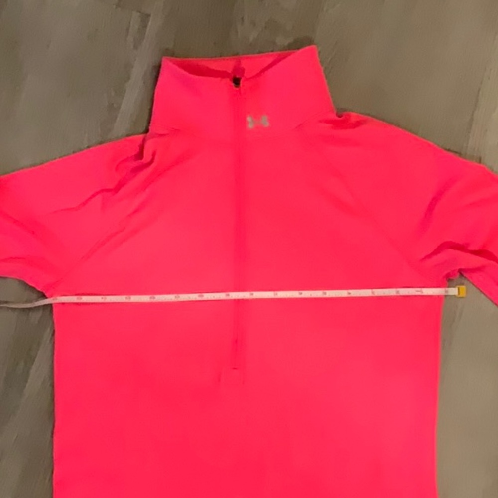 Under Armour Women’s Pink Lycra Half Zip. Size Small. - Picture 4 of 4